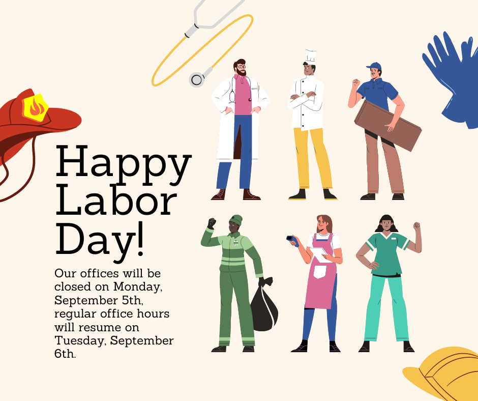 Labor Day Offices Closed