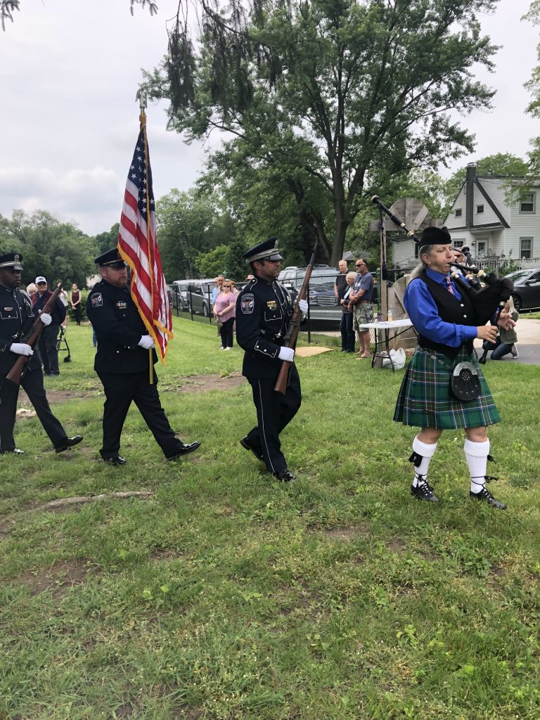Flag & Monument Dedication