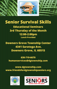 Senior Survival Skills Educational Seminars
