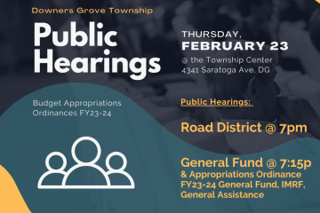 Public Hearings General Fund & Road District FY23-24