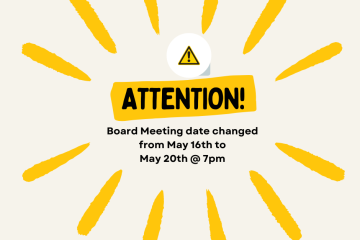 Board Meeting Date Change
